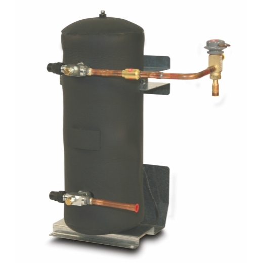 Flooded Receiver 17 lb, R410A, 6" diámetro, 18" longitud